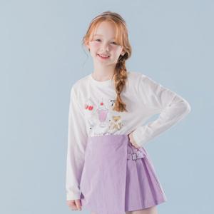 [아이러브제이]프레페레 크롭레이스 싱글티 JYSTO06