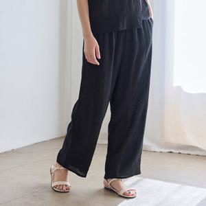 [~2XL] 인견 링클 와이드일자 팬츠 3종 택1