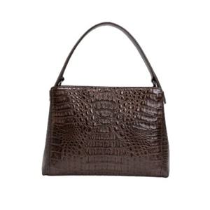 [에스콰이아]여성 카이만 악어 토트 크로스백 EHEWHB163BR