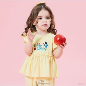 [디즈니베이비]백설공주민소매쿨링조거상하(YELLOW)_79S323057