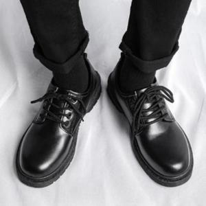 [다잇템]남성 코지 검정 정장용 단화 착화감 (41311158A)