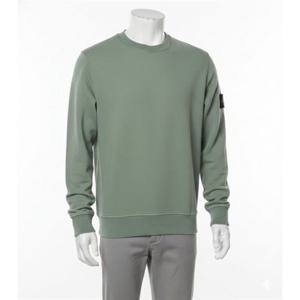 스톤아일랜드 63051 코튼 플리스 스웨트셔츠 101563051 V0055 가먼트다잉 배지 맨투맨 374419