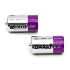 c형건전지 망간건전지 C형 벡셀 2개입 1.5v R14전지