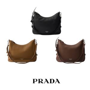 [관부가세포함] 프라다 레더 폴드 숄더백 1BC288 2CYS (3컬러)