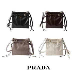 [관부가세포함] 프라다 레더 보니 미니 숄더백 1BH229 2CYR (4컬러)
