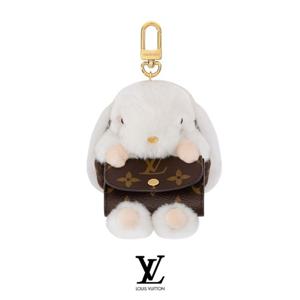 [관부가세포함] 루이비통 LV 큐트바니 비즈 키링 M03230 (모노그램)