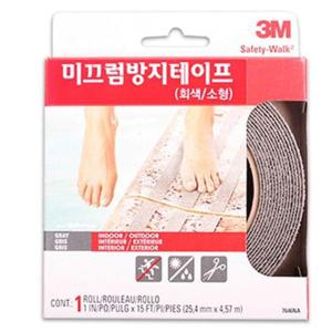 작업장 미끄럼방지테이프 소형(회색) 3M