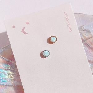 [폭스타일] [낱개판매] 아이스 오로라 귓바퀴 아웃컨츠 피어싱