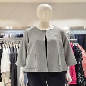 [마담포라] 노카라 앞 트임 자켓 MC2JK421A