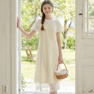 [포커스][2SET]뷔스티에 롱원피스+티셔츠 PBBF6M1OP3161