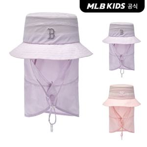 [MLB키즈 공식]26SS 여아 메탈 플랩 버킷햇 (2color) 7FHTB0363