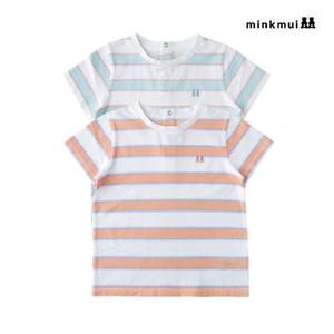 [밍크뮤]OR 멀티스트라이프반팔티셔츠 3631433201 36314-332-01 02 출산백일돌선물
