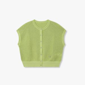 [보브]메쉬 크로셰 니트 베스트7156250007