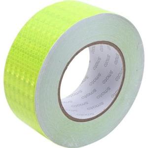 산업안전 130856 고휘도 반사테이프 형광 25m