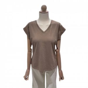 러브앤쇼  캡소매브이넥티셔츠 (GCGDGTS05)