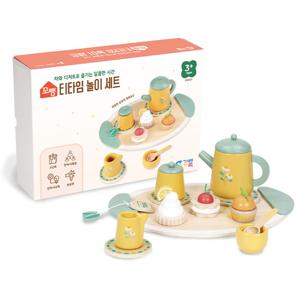 (가베가족) 꼬뺑 티타임 놀이세트 KS6231
