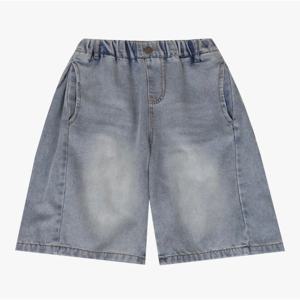 [로엠걸즈(아동)]버뮤다 6부 폴딩 데님 RGTJ2553C