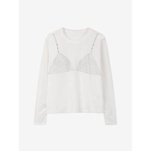 [쥬크]핫픽스포인트 벨벳 티셔츠 Z261MSM002