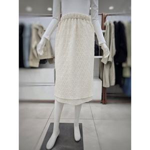 [ab.f.z]레이스 밴딩 H라인 스커트( AFA1HS40C )_DJ