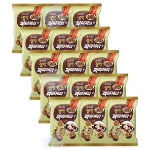 과자 농심 쫄병 짜파게티맛 15봉 라면땅 봉지스낵 77g