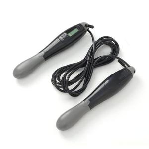 생활용품 디지털 카운트 줄넘기(블랙) 소음없는 와이어줄넘기