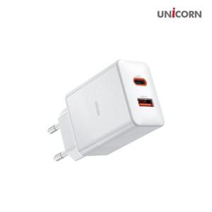 듀얼충전기 유니콘 듀얼 2포트 PD 멀티 고속충전기 KA-250PD 25W