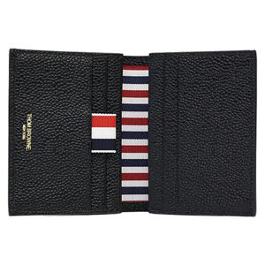 톰브라운 삼선탭 페블 그레인 남성 카드지갑 MAW021L 00198 001