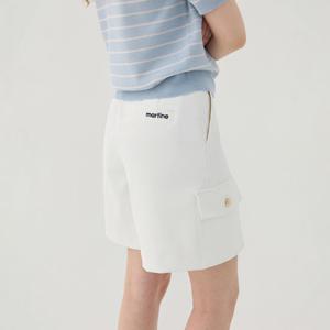 [마틴골프]여성 빅 포켓 숏팬츠 O화이트 (QW0FBPS10530)