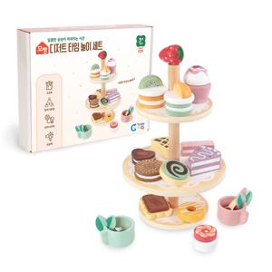 (가베가족) 꼬뺑 디저트 타임 놀이세트 KS6232