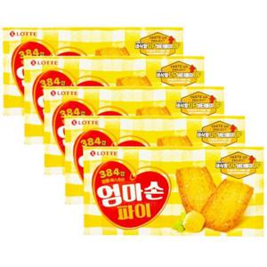 간식 롯데 엄마손 파이 (5개) 127g