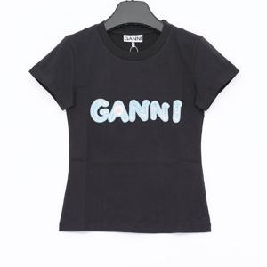 [국내신상]가니 영문로고 슬림핏 여성 반팔티 A1050179 252