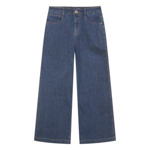 헤지스 여성 26SS BEST 썸머 크롭 세미와이드 데님 팬츠 다크네이비 HSPA6BC81N3