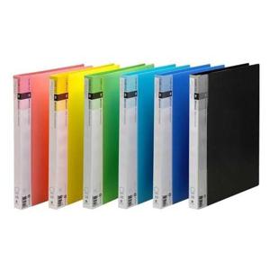 문화 3공O링 클리어화일 40매 A4 청색 F551-76