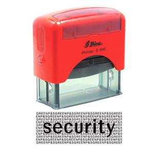 보안 스탬프 시크릿 S-845