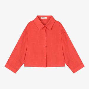 [밀리밤]크롭와이트셔츠(MLYC24F50)