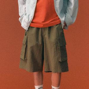 [유씨엘에이]공용 카고포켓 버뮤다 팬츠 (UB4SP85_27)