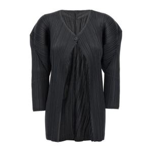 라프리마 플리츠 플리즈 이세이 미야케 플리츠 버튼 가디건 PP48JO113 15