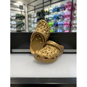 [크록스]MARIO크록스 클래식 메탈릭 지오메트릭 클로그 210002-710 골드