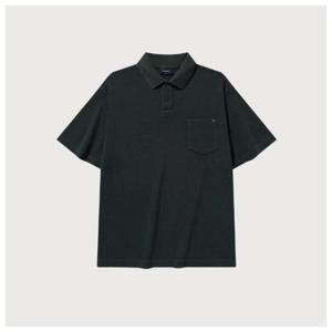 [커버낫]커버낫반팔티 CQK CO2502ST04-CH 다잉 폴로 티셔츠 Char