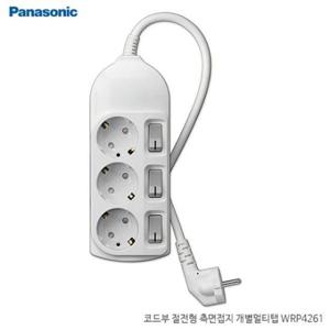 멀티탭 파나소닉ES신동아 개별스위치 3구 4.5m
