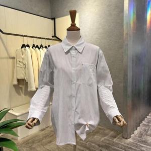 [ab.f.z]AOA5HB05G_언발 박시 스트라이프 셔츠