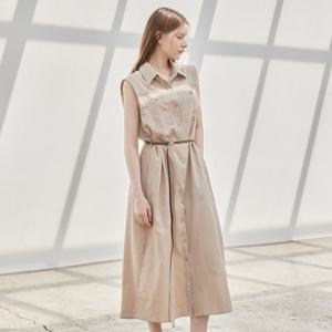 [리안뉴욕][리안뉴욕] 숄더 턱 시크 드레스_RSHQOP990