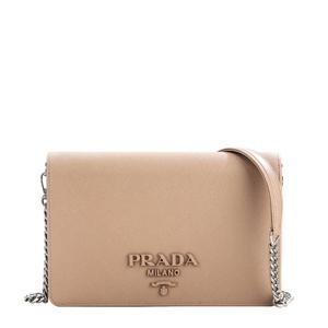 [프라다](X_1BP018 NZV F0ORK) 여성 사피아노 미니 크로스백