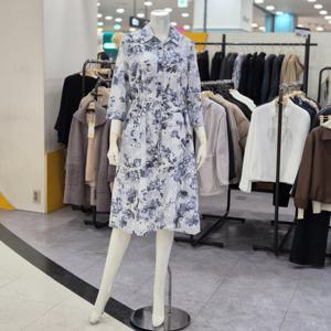 [레노마레이디]수채화 프린트 원피스 R2H11WOP010