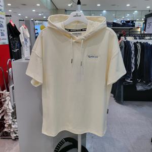 [에어워크주니어]TC분또 원포인트 후드반팔 티셔츠