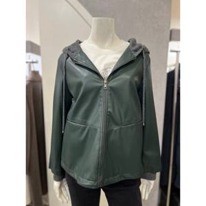 [안지크]울니트후드레더점퍼 AI3JP5130SZ