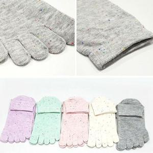 여성 단목 발가락 양말 실내 운동 땀흡수 삭스