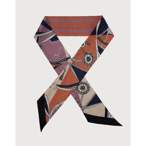 [올리비아로렌]배색 체인 쁘띠 스카프__VYCXF4XC311