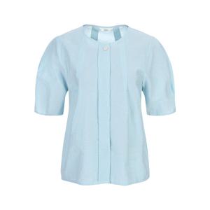 [올리비아로렌]볼륨소매 라운드넥 블라우스__VOCNS4M6236