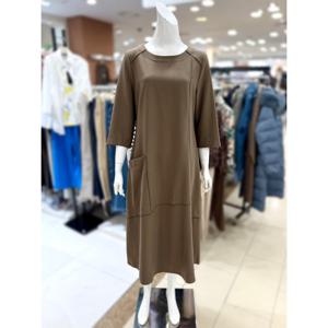 [트리아나]빅 포켓 A라인 롱 원피스 AH3PA01